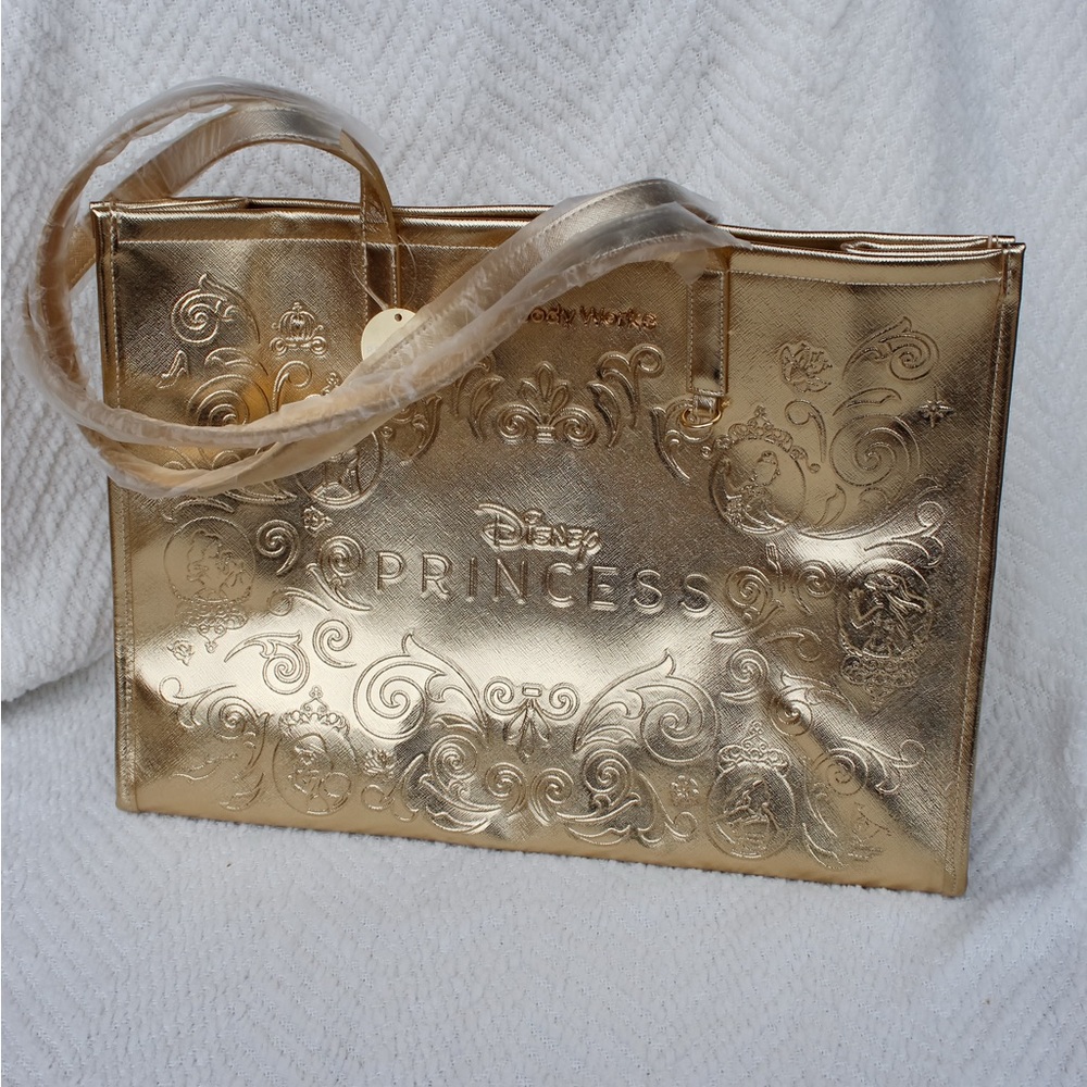 Bath & Body Works Disney Gold Princess Tote